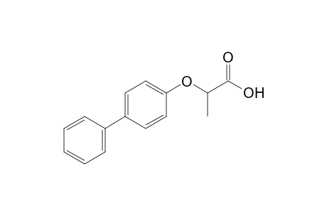 2-[(4-biphenylyl)oxy]propionic acid