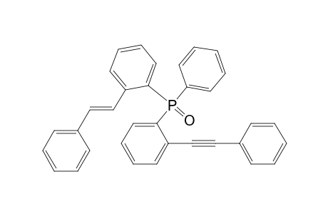 Phosphine oxide, phenyl[2-(2-phenylethenyl)phenyl][2-(phenylethynyl)phenyl]-, (E)-