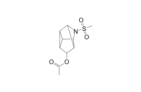 7-Acetoxy-4-methylsulphonyl-4-azatetracyclo[3.3.0.0(2,8).0(3,6)]octane