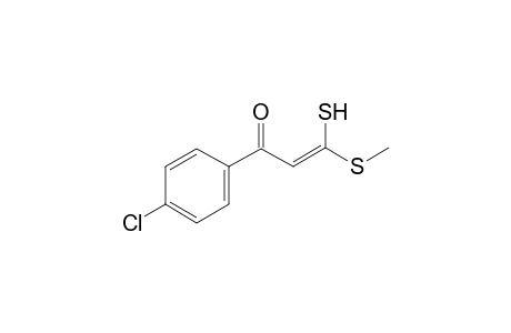 Propenone, 1-(4-chlorophenyl)-3-mercapto-3-methylthio-