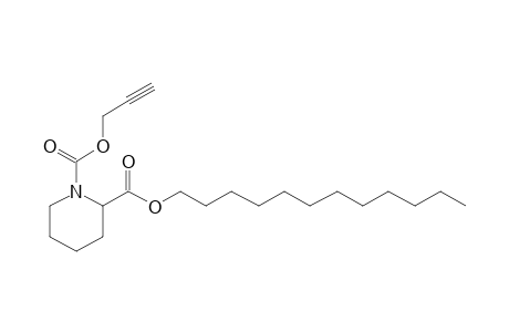 Pipecolic acid, N-propargyloxycarbonyl-, dodecyl ester