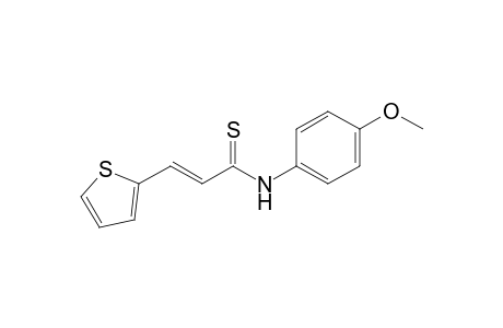 N-(p-Methoxyphenyl)-3-(2'-thienyl)-2-propene-thioamide