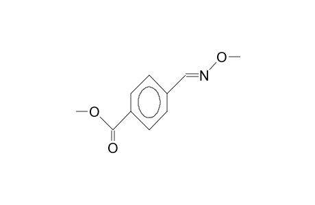 4-Carbomethoxy-benzaldehyde O-methyl-trans-oxime