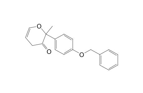 2-(4-benzoxyphenyl)-2-methyl-4H-pyran-3-one
