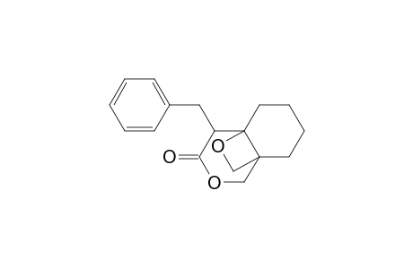 5-Benzyl-3,12-dioxatricyclo[4.4.2.0(1,6)]dodecan-4-one