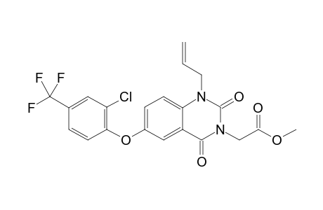 methyl 2-[1-allyl-6-[2-chloro-4-(trifluoromethyl)phenoxy]-2,4-dioxo-quinazolin-3-yl]acetate