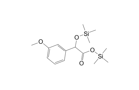 Benzeneacetic acid, 3-methoxy-.alpha.-[(trimethylsilyl)oxy]-, trimethylsilyl ester