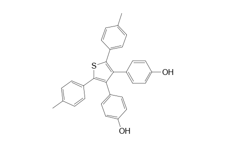 3,4-Bis(4-hydroxyphenyl)-2,5-di(4-tolyl)thiophene