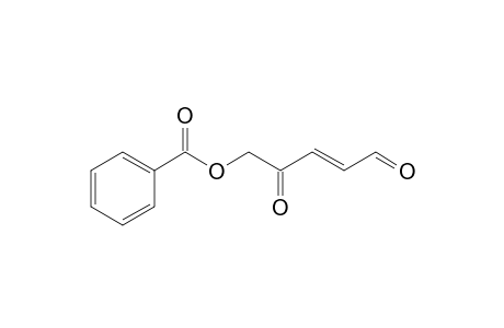 2,5-Dioxopent-3-en-1-yl benzoate