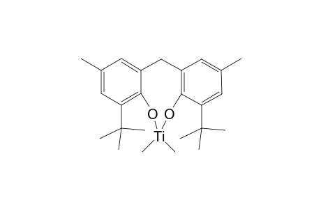 Dimethyl [2,2'-methylene bis(6-t-butyl)-4-methylphenoxy0]titanium