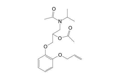 Oxprenolol, N,O-diacetyl deriv.