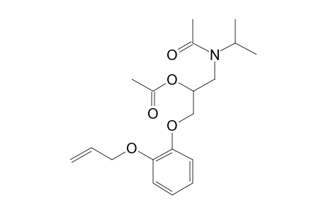 Oxprenolol, N,O-diacetyl deriv.