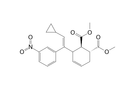 DIMETHYL-3-[[2'-CYCLOPROPYL-1'-(3''-NITROPHENYL)-ETHENYL]-CYCLOHEX-4-ENE-1,2-DICARBOXYLATE