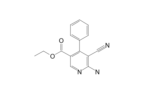 Ethyl 6-amino-5-cyano-4-phenylnicotinate