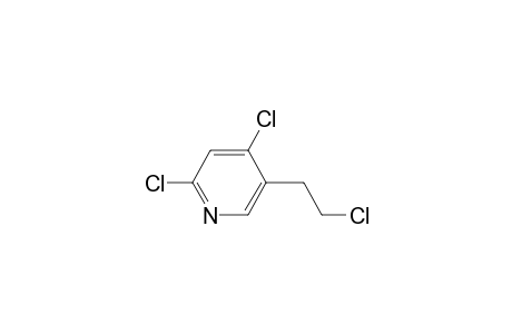 2,4-bis(chloranyl)-5-(2-chloroethyl)pyridine