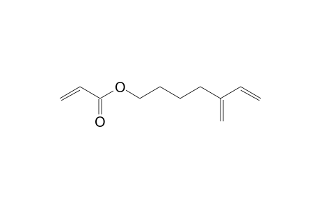 5-Methylene-6-heptenyl acrylate