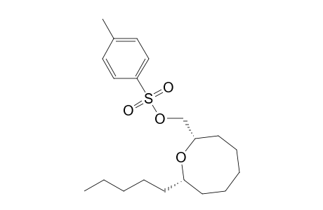 (2S*,8S*)-8-Pentyl-2-toluene-p-sulfonyloxymethyloxocane