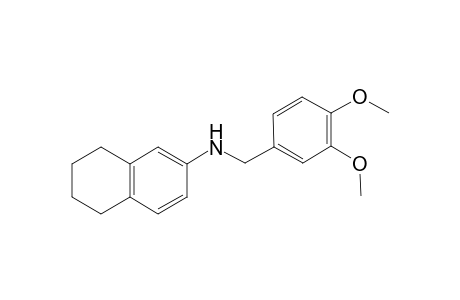 N-[1-(5,6,7,8-Tetrahydronaphthyl)]-3,4-dimethoxybenzylamine