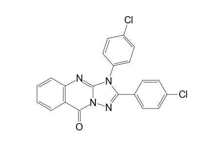 2,3-bis(4-chlorophenyl)-[1,2,4]triazolo[5,1-b]quinazolin-9-one