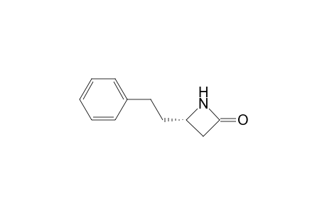 (4S)-4-(2-Phenylethyl)azetidin-2-one