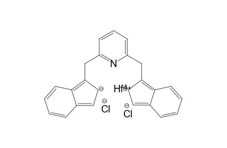 Hafnium(IV) 1,1'-(pyridine-2,6-diylbis(methylene))bis(2H-inden-2-ide) dichloride