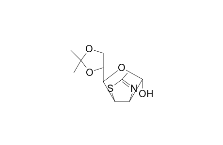 2-Methyl-4,5-dihydro-(2,3-didesoxy-5,6-isopropylidene-.alpha.,D-mannofuranoso)[2,3-d]-1,3-thiazol