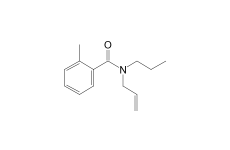 Benzamide, 2-methyl-N-allyl-N-propyl-