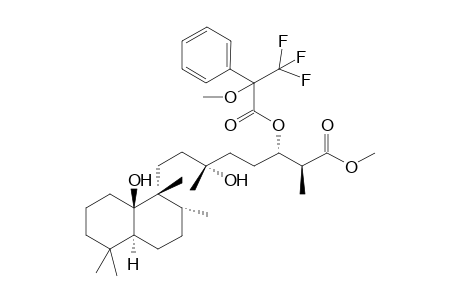 Mycaperoxide A (S)-methoxy-.alpha.-(trifluoromethyl)phenylacetate