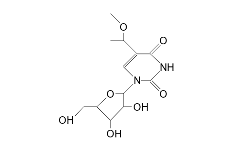 5-(1-Methoxy-ethyl)-uridine
