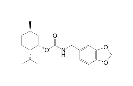 [(1S,2S,5R)-2-isopropyl-5-methyl-cyclohexyl] N-(1,3-benzodioxol-5-ylmethyl)carbamate