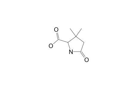 5-CARBOXY-4,4-DIMETHYLPYRROLIDIN-2-ONE
