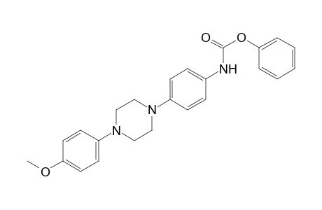 N-{4-[4-(4-Methoxyphenyl)-1-piperazinyl]phenyl}phenylcarbamate