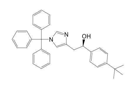 (+)-(R)-1-(4-tert-Butylphenyl)-2-(1-trityl-1H-imidazol-4-yl)ethanol