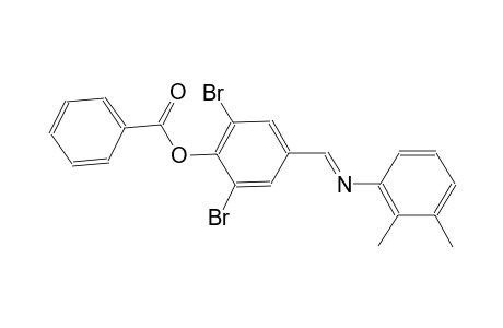 phenol, 2,6-dibromo-4-[(E)-[(2,3-dimethylphenyl)imino]methyl]-, benzoate (ester)