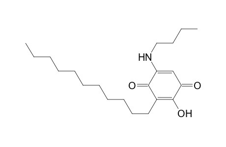 2,5-Cyclohexadiene-1,4-dione, 5-(butylamino)-2-hydroxy-3-undecyl-
