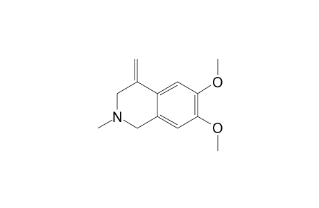 6,7-DIMETHOXY-2-METHYL-4-METHYLIDENE-1,2,3,4-TETRAISOQUINOLINE