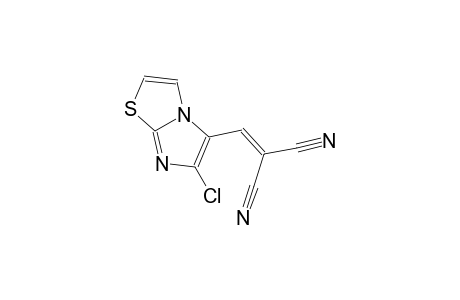 6-chloro-4H-thiazolo[3,2-a]imidazol-5-ylmethylenemalononitrile