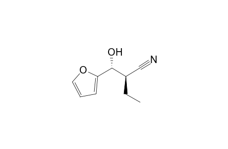 (2R,1'R)-2-[1-(2-Furyl)-1-hydroxymethyl]butanenitrile
