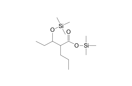 Trimethylsilyl 2-propyl-3-[(trimethylsilyl)oxy]pentanoate