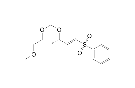(1E,3S)-3-[(2-methoxyethoxy)methoxy]-1-butenyl phenyl sulphone