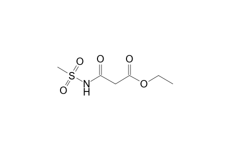 3-Methanesulfonylamino-3-oxo-propionic acid ethyl ester