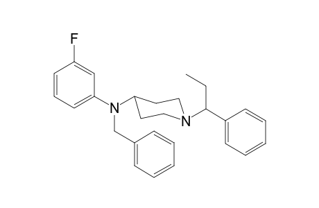 N-Benzyl-N-3-fluorophenyl-1-(1-phenylpropyl)piperidin-4-amine