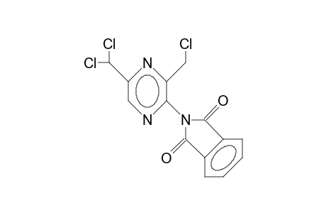 2-Chloromethyl-3-phthalimidyl-6-dichloromethyl-pyrazine