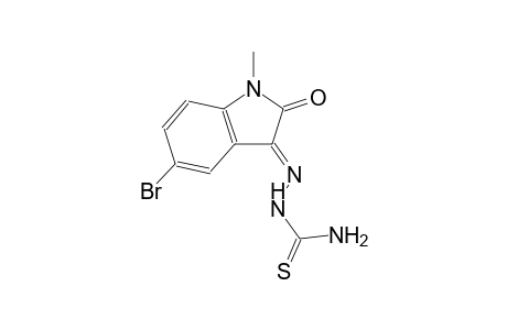 1H-indole, 3-[(aminocarbonothioyl)hydrazono]-5-bromo-2,3-dihydro-1-methyl-2-oxo-, (3E)-