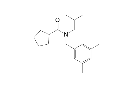 Cyclopentanecarboxamide, N-(3,5-dimethylbenzyl)-N-isobutyl-
