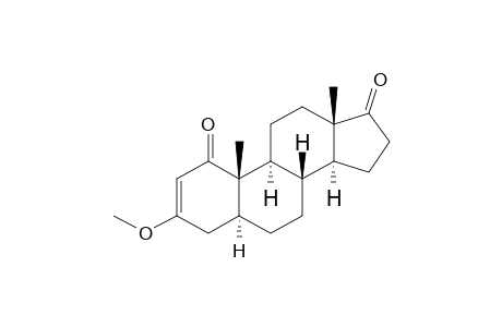 3-Methoxy-5α-androst-2-ene-1,17-dione