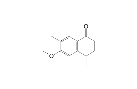 4,7-Dimethyl-6-methoxy-tetral-1-one