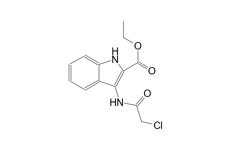 ethyl 3-[(chloroacetyl)amino]-1H-indole-2-carboxylate