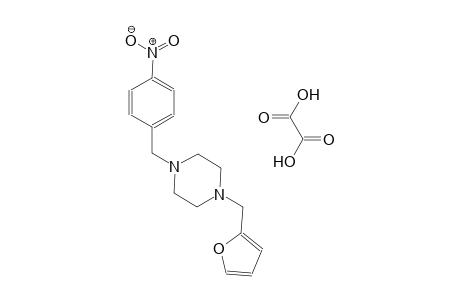 1-(2-furylmethyl)-4-(4-nitrobenzyl)piperazine oxalate
