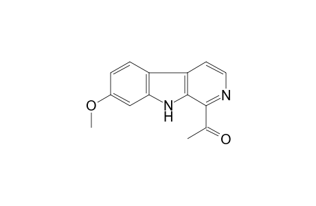 1-(7-Methoxy-9H-$b-carbolin-1-yl)ethanone